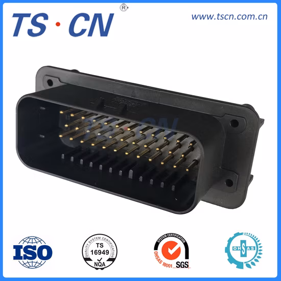 전기 자동차 남성 ECU 수직 PCB 헤더 하우징 커넥터 23가지 방법 PCB 헤더 커넥터 776200/776200